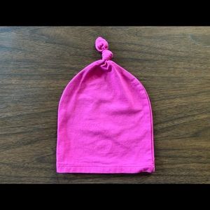 June & January the new baby knotted hat